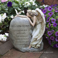 China factory professional workers hand carved white marble sculpture tombstone